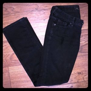 Express black skinny jeans